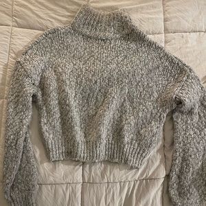 Hollister cropped sweater